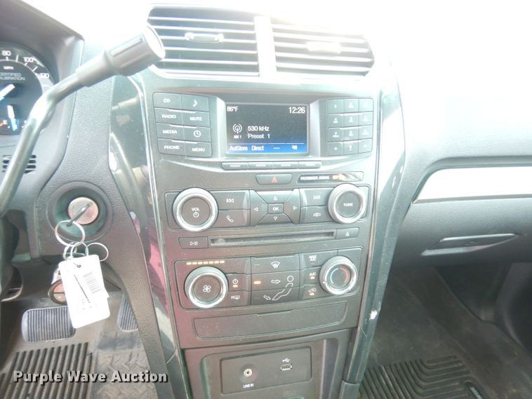 image for item DG0894 2018 Ford Explorer Police Interceptor  SUV