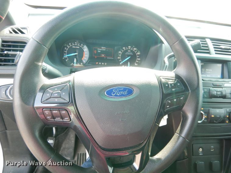 image for item DG0894 2018 Ford Explorer Police Interceptor  SUV