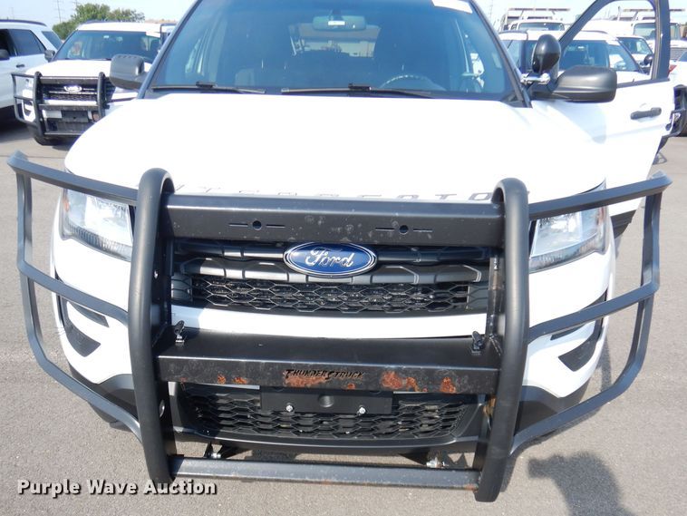 image for item DG0894 2018 Ford Explorer Police Interceptor  SUV