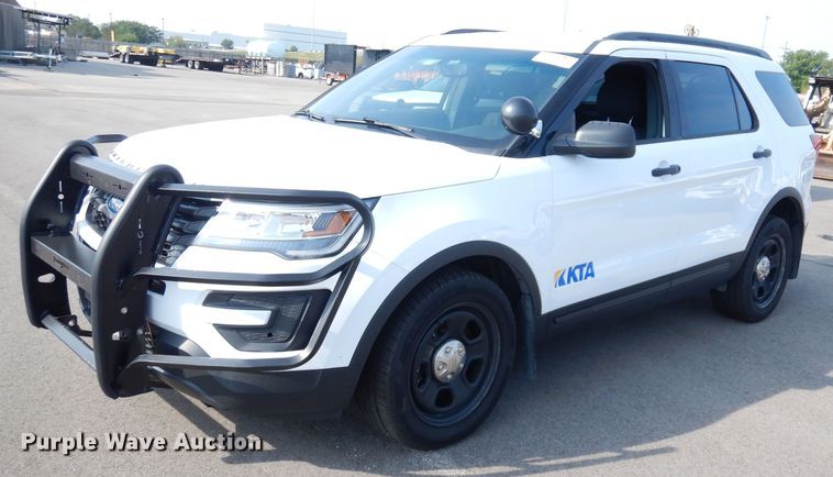 image for item DG0895 2018 Ford Explorer Police Interceptor  SUV