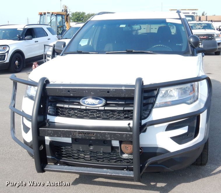 image for item DG0895 2018 Ford Explorer Police Interceptor  SUV