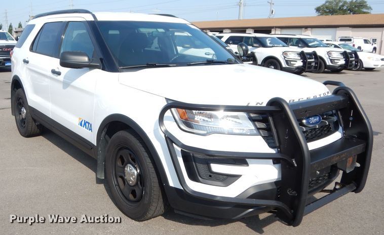 image for item DG0895 2018 Ford Explorer Police Interceptor  SUV