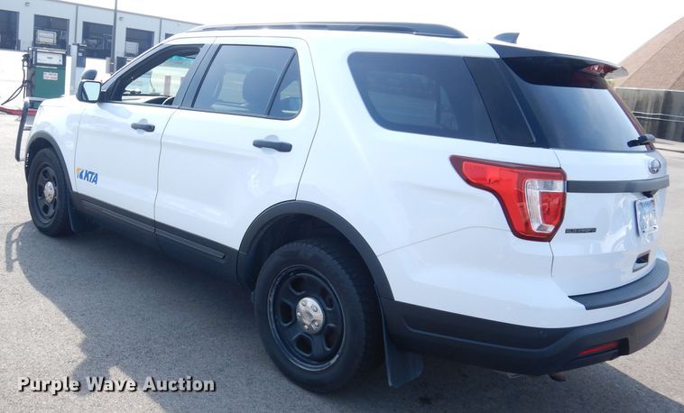 image for item DG0895 2018 Ford Explorer Police Interceptor  SUV