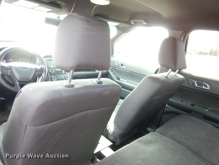 image for item DG0895 2018 Ford Explorer Police Interceptor  SUV