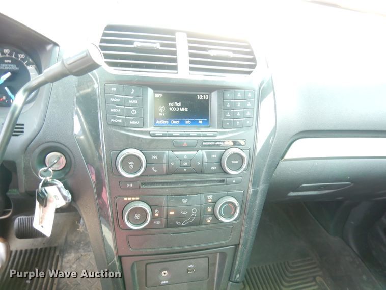 image for item DG0895 2018 Ford Explorer Police Interceptor  SUV