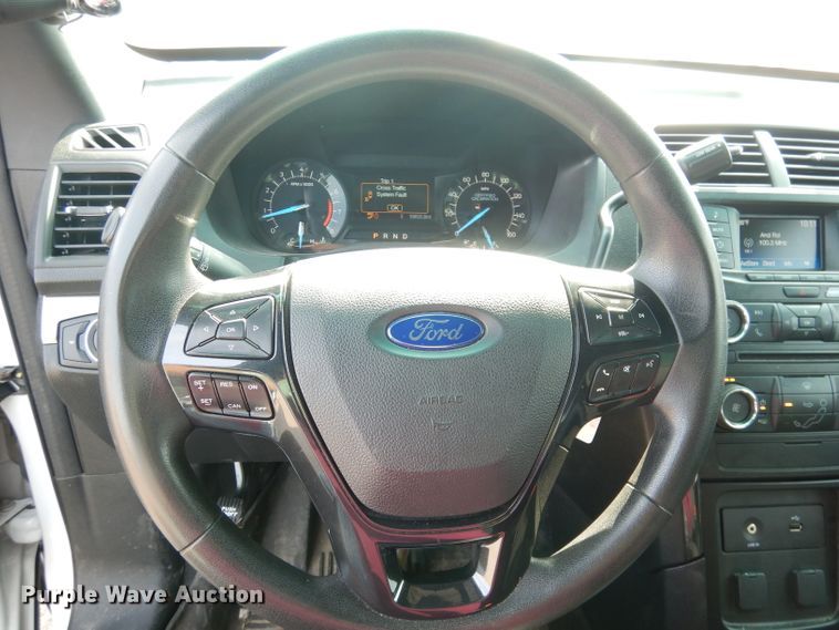 image for item DG0895 2018 Ford Explorer Police Interceptor  SUV