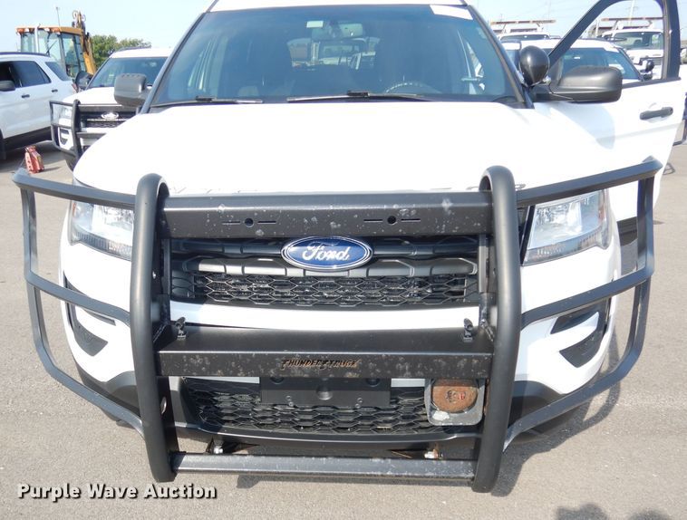 image for item DG0895 2018 Ford Explorer Police Interceptor  SUV