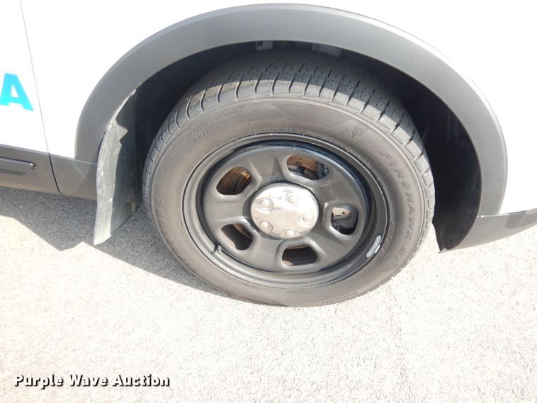 image for item DG0895 2018 Ford Explorer Police Interceptor  SUV