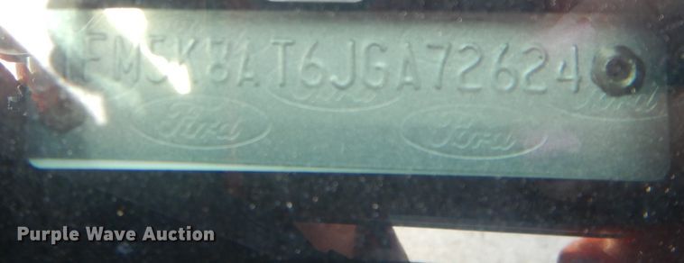 image for item DG0895 2018 Ford Explorer Police Interceptor  SUV