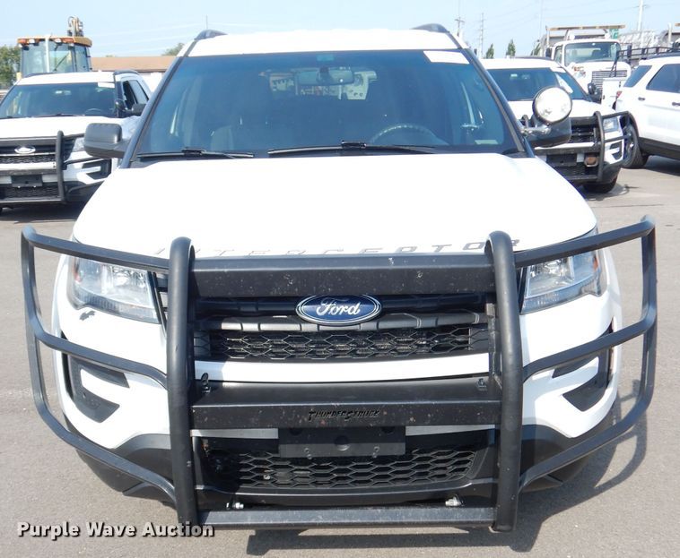 image for item DG0896 2017 Ford Explorer Police Interceptor  SUV