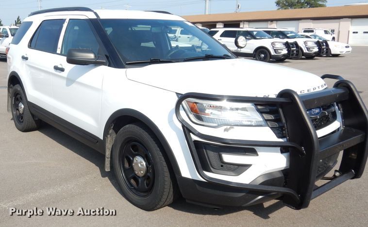 image for item DG0896 2017 Ford Explorer Police Interceptor  SUV