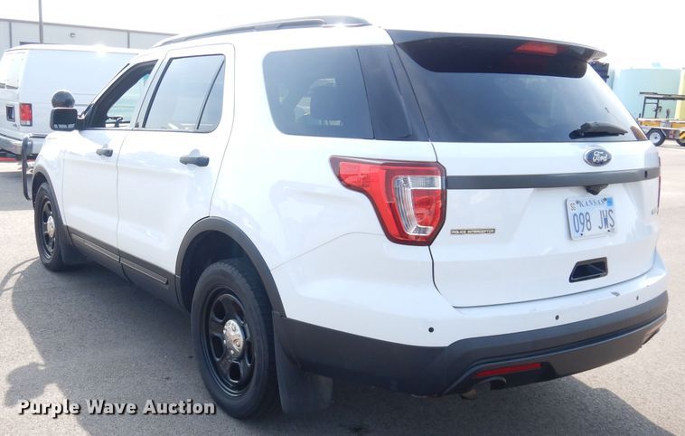 image for item DG0896 2017 Ford Explorer Police Interceptor  SUV