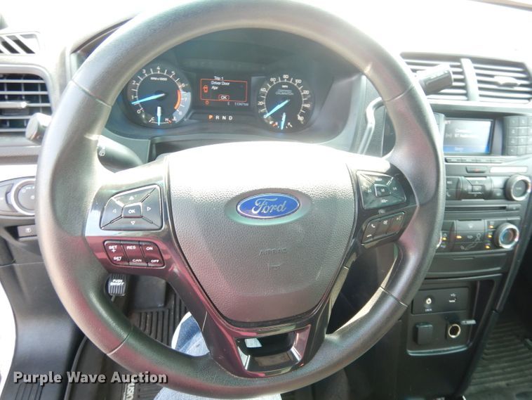 image for item DG0896 2017 Ford Explorer Police Interceptor  SUV