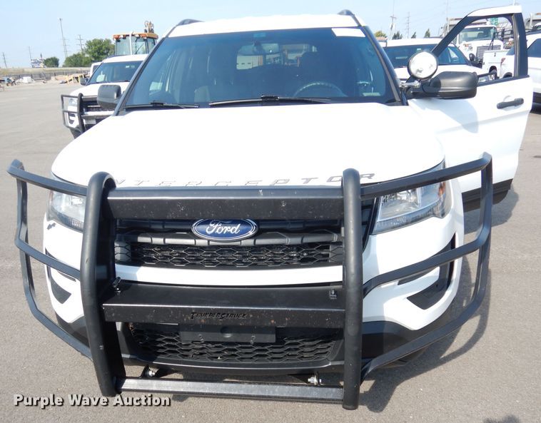 image for item DG0896 2017 Ford Explorer Police Interceptor  SUV