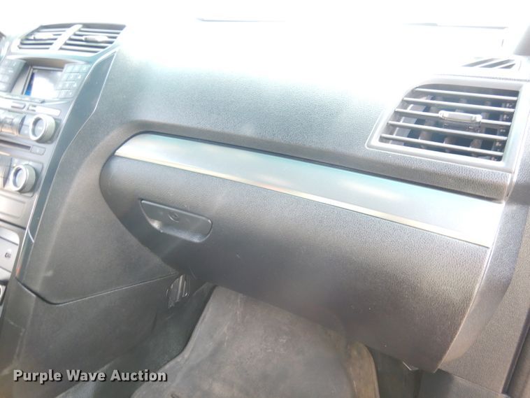 image for item DG0896 2017 Ford Explorer Police Interceptor  SUV