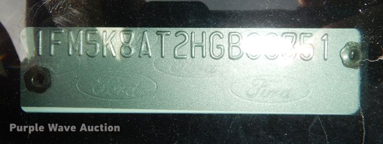 image for item DG0896 2017 Ford Explorer Police Interceptor  SUV