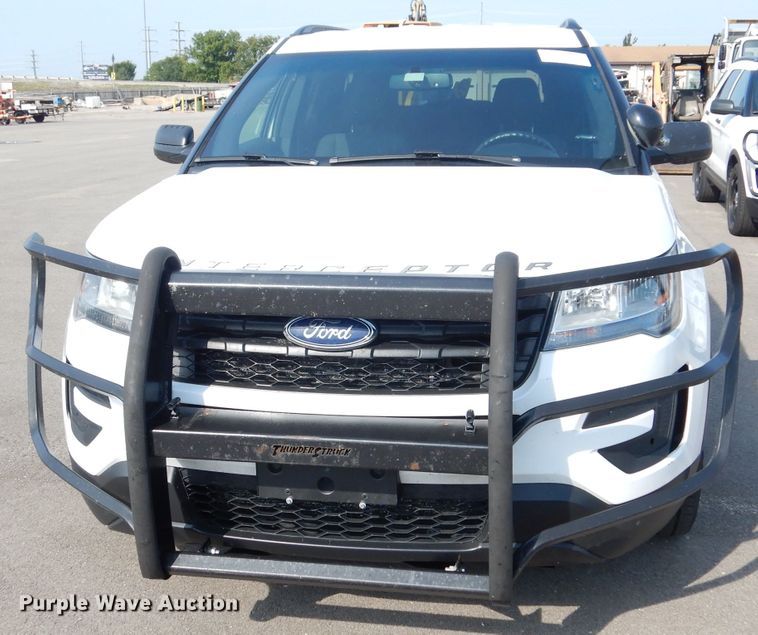 image for item DG0897 2017 Ford Explorer Police Interceptor  SUV