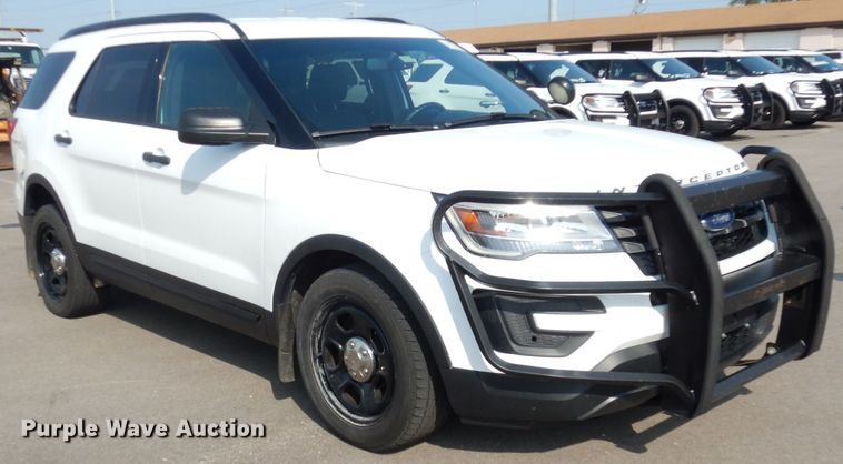 image for item DG0897 2017 Ford Explorer Police Interceptor  SUV