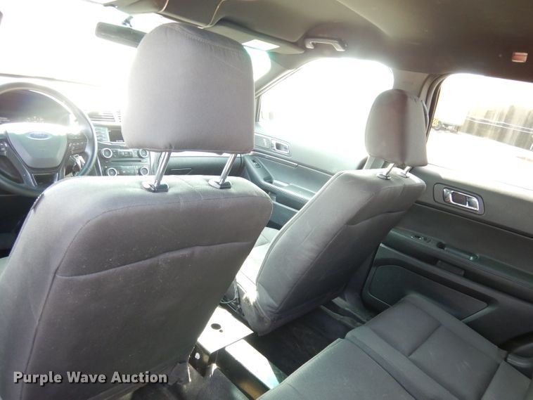 image for item DG0897 2017 Ford Explorer Police Interceptor  SUV