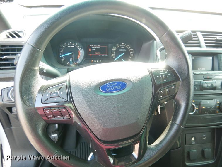 image for item DG0897 2017 Ford Explorer Police Interceptor  SUV