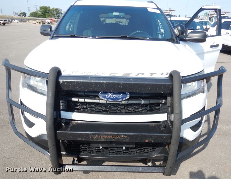 image for item DG0897 2017 Ford Explorer Police Interceptor  SUV