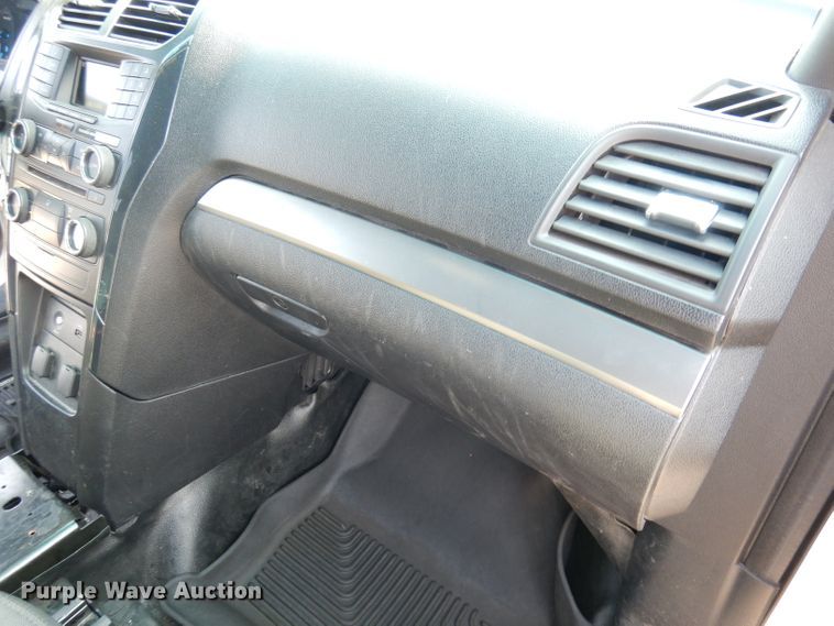 image for item DG0897 2017 Ford Explorer Police Interceptor  SUV