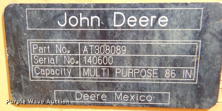 image for item DG0898 2005 John Deere 310SG  backhoe