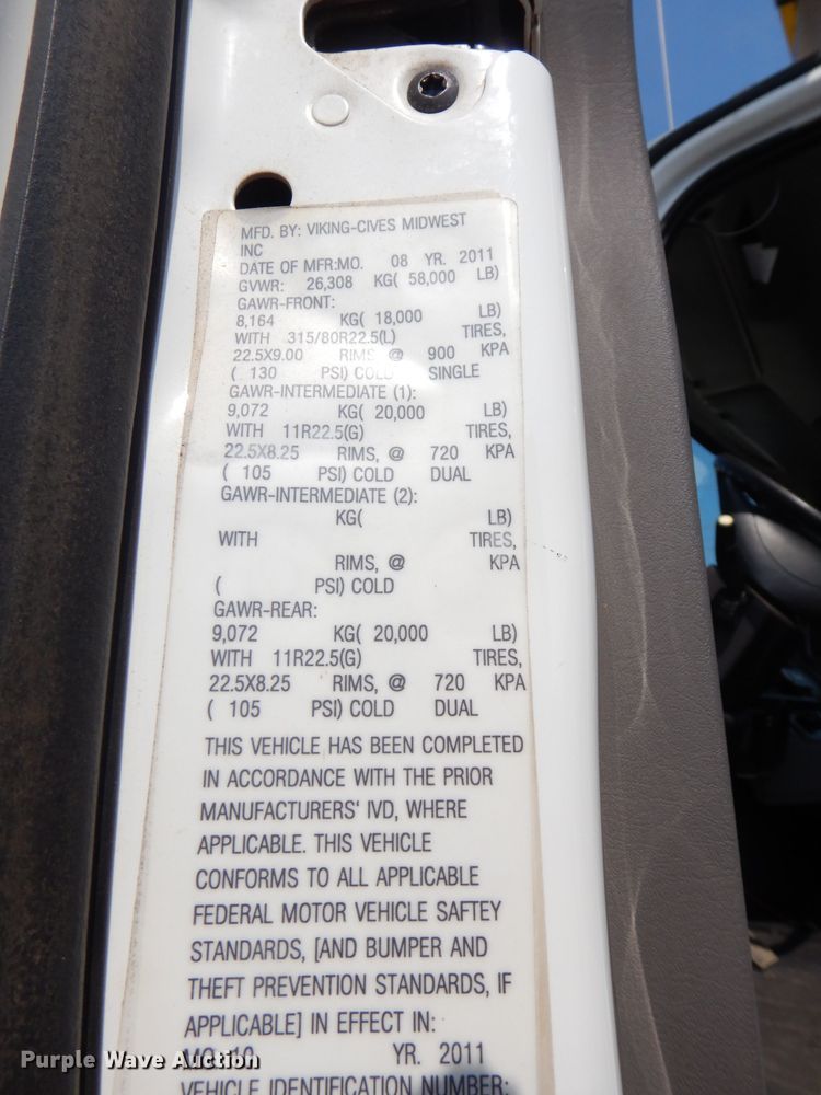 image for item DG0905 2012 Freightliner Business Class M2  dump truck