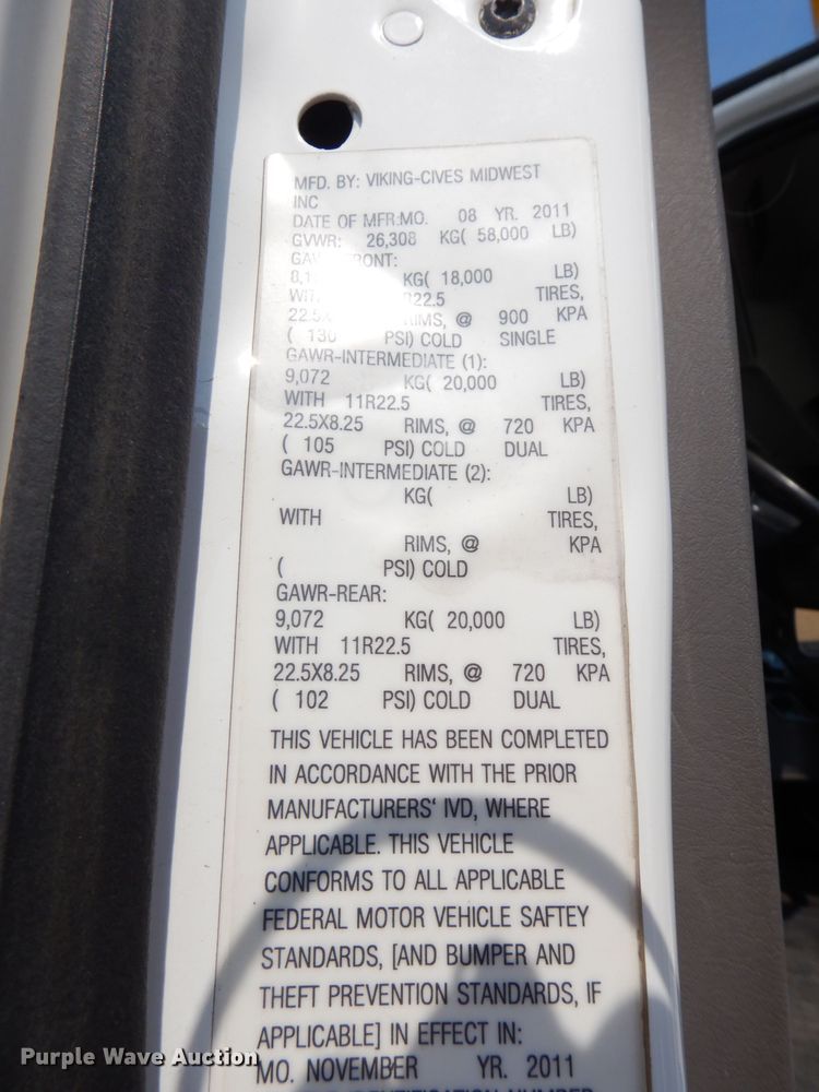 image for item DG0907 2012 Freightliner Business Class M2  dump truck