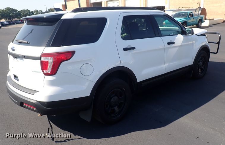 image for item DN2020 2018 Ford Explorer Police Interceptor  SUV