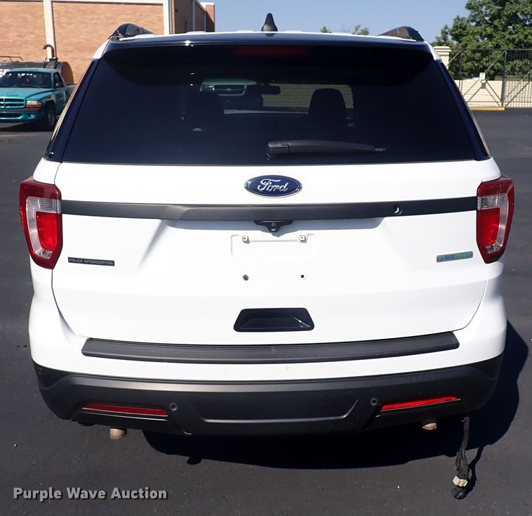 image for item DN2020 2018 Ford Explorer Police Interceptor  SUV