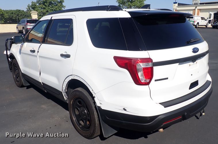 image for item DN2020 2018 Ford Explorer Police Interceptor  SUV
