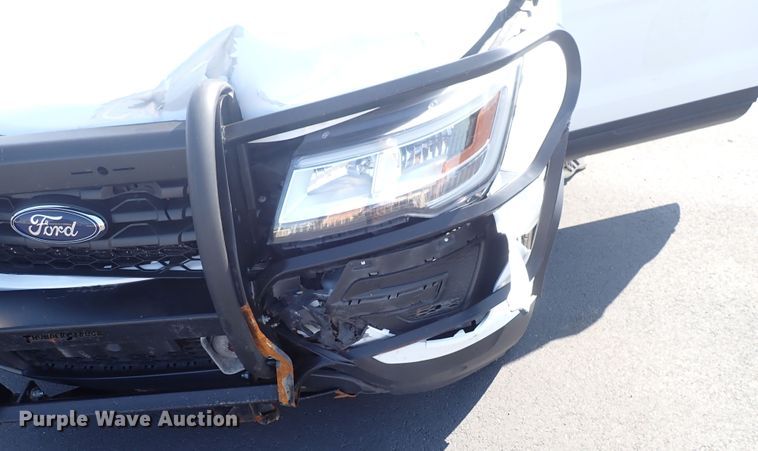 image for item DN2020 2018 Ford Explorer Police Interceptor  SUV