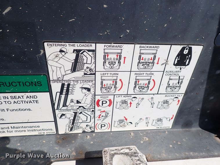 image for item DN2021 1997 Bobcat 863H  skid steer loader