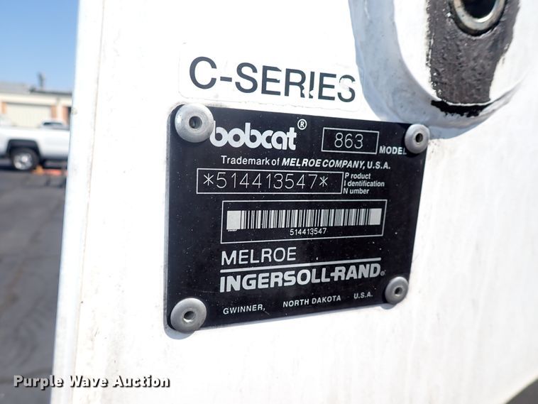 image for item DN2021 1997 Bobcat 863H  skid steer loader