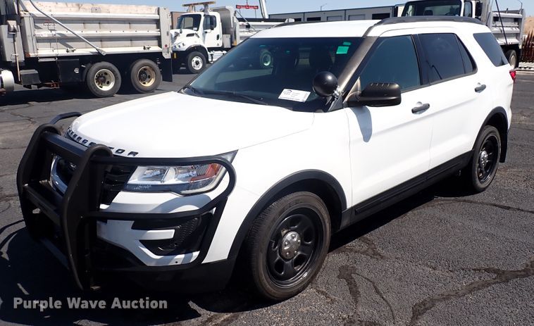 image for item DN2027 2017 Ford Explorer Police Interceptor  SUV
