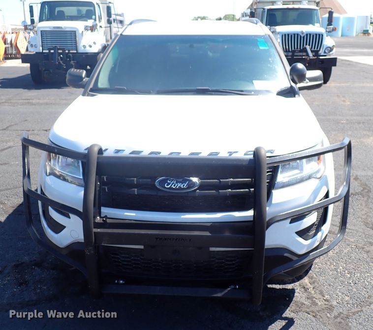image for item DN2027 2017 Ford Explorer Police Interceptor  SUV