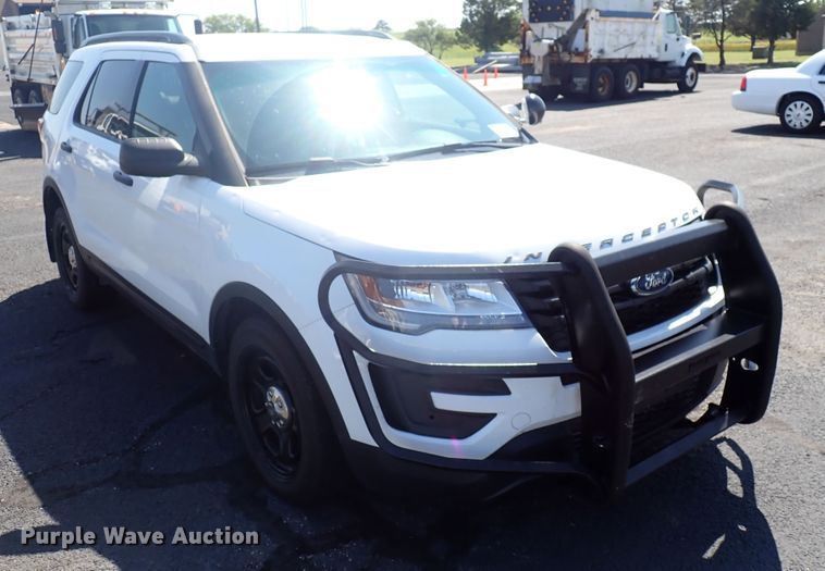 image for item DN2027 2017 Ford Explorer Police Interceptor  SUV