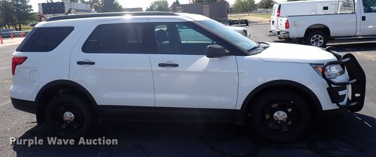 image for item DN2027 2017 Ford Explorer Police Interceptor  SUV