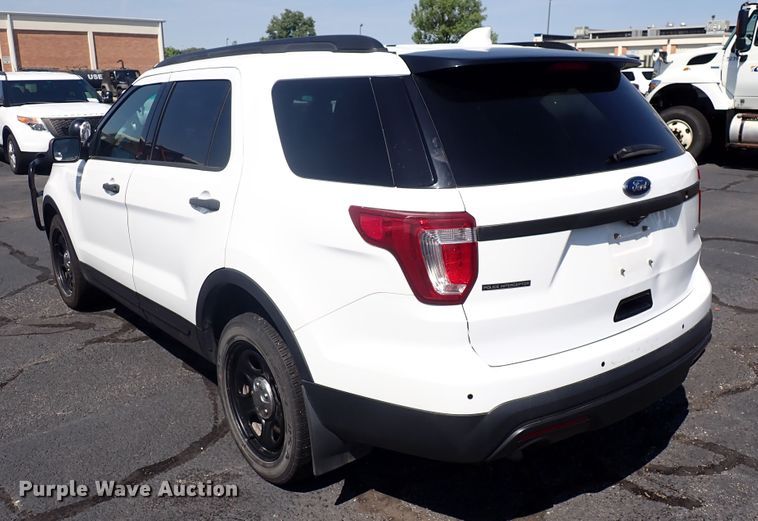 image for item DN2027 2017 Ford Explorer Police Interceptor  SUV