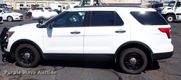 image for item DN2027 2017 Ford Explorer Police Interceptor  SUV