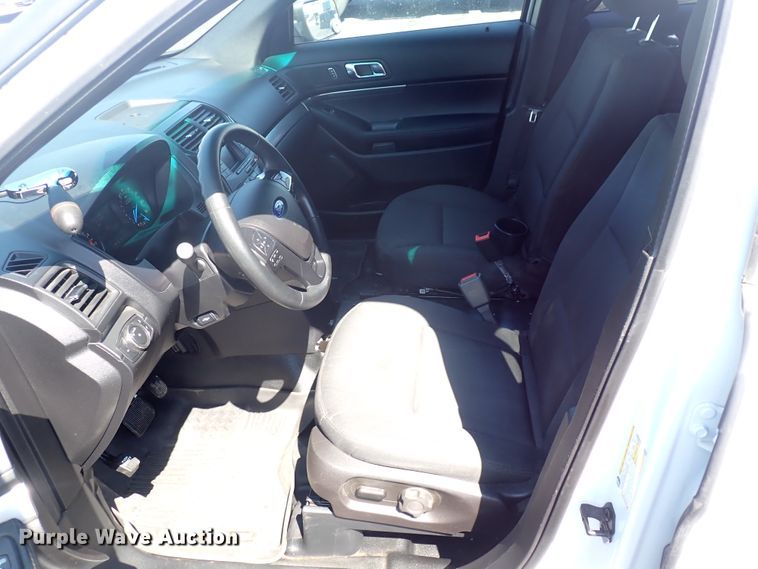 image for item DN2027 2017 Ford Explorer Police Interceptor  SUV