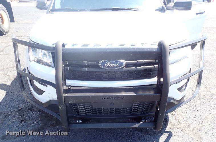 image for item DN2027 2017 Ford Explorer Police Interceptor  SUV