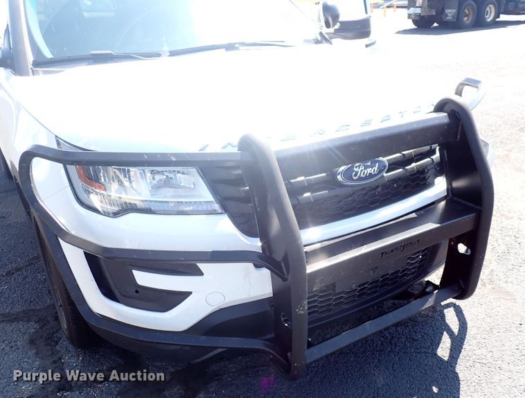image for item DN2027 2017 Ford Explorer Police Interceptor  SUV