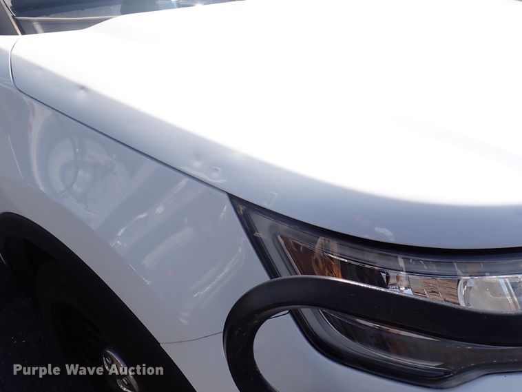 image for item DN2027 2017 Ford Explorer Police Interceptor  SUV