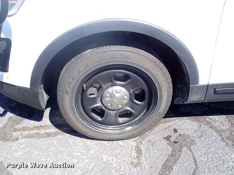 image for item DN2027 2017 Ford Explorer Police Interceptor  SUV