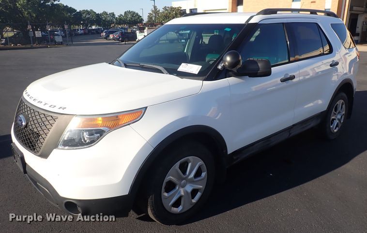 image for item DN2033 2014 Ford Explorer Police Interceptor  SUV