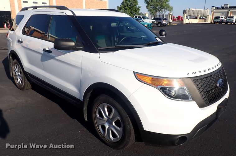 image for item DN2033 2014 Ford Explorer Police Interceptor  SUV