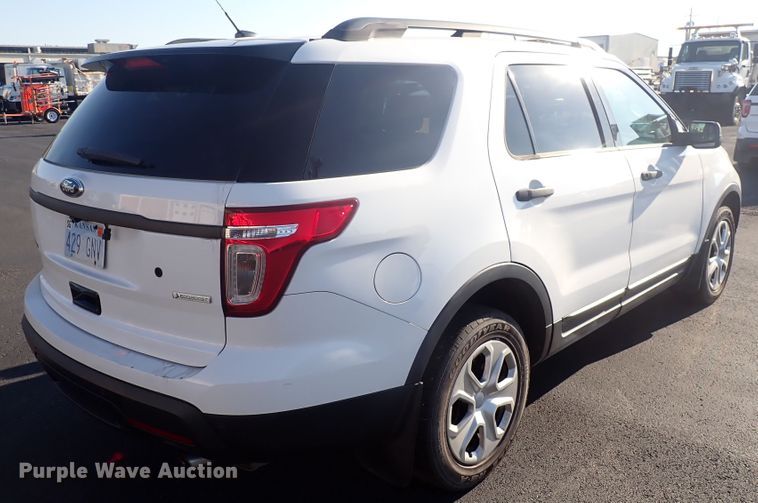 image for item DN2033 2014 Ford Explorer Police Interceptor  SUV