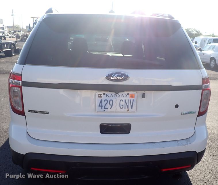 image for item DN2033 2014 Ford Explorer Police Interceptor  SUV